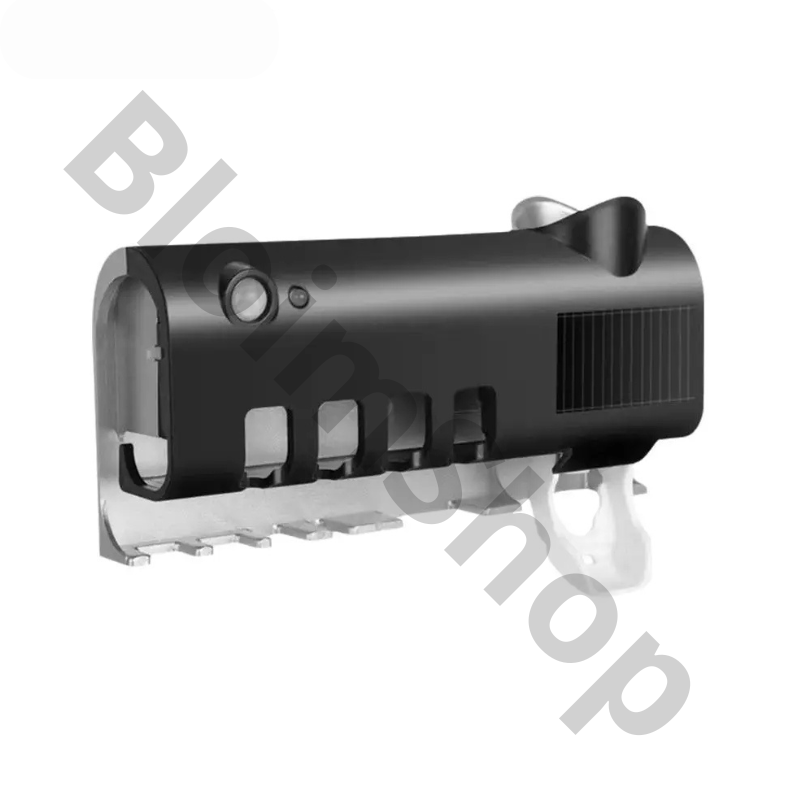 🦷 Porte-brosse à dents UV Automatique – Distributeur de dentifrice intégré