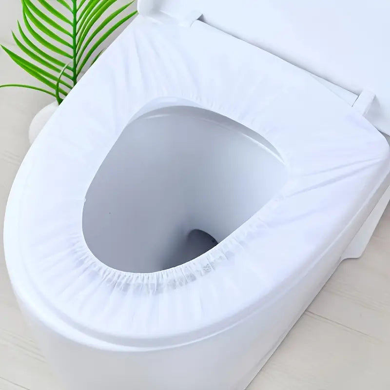 🌟 Lot de 10 Housses de Siège de Toilette Jetable – Voyagez en Toute Sécurité ! 🌟